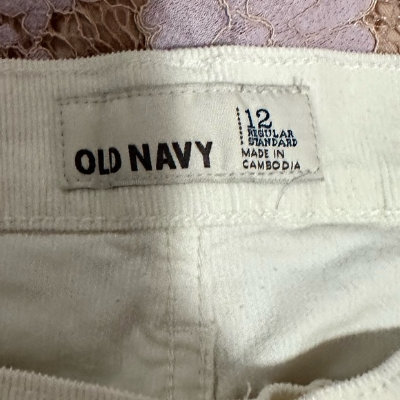 Old navy off white cord pants - Picture 4 of 5
